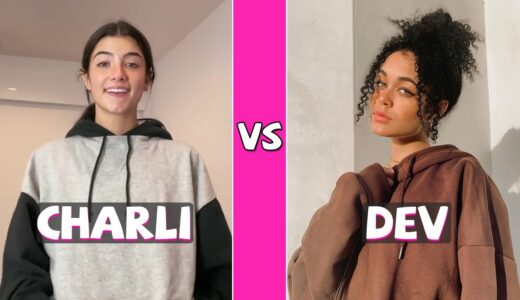 Charli D’amelio Vs Dev TikTok Dance Battle