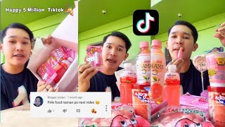 Stephen Benihagan’s TIKTOK “PINK FOOD CHALLENGE”