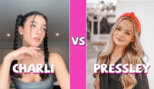 Charli D’amelio Vs Pressley Hosbach TikTok Dance Battle (March 2021)