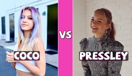 Coco Quinn Vs Pressley Hosbach TikTok Dance Battle (March 2021)