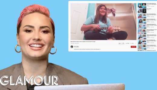 Demi Lovato Watches Fan Covers on YouTube and TikTok | Glamour