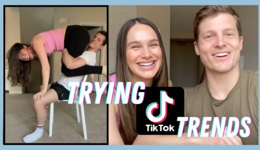 Trying VIRAL TikTok Trends! *PREGNANT EDITION* | The Herbert's