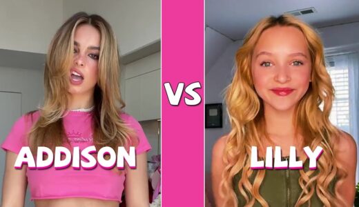 Addison Rae Vs Lilly Ketchman TikTok Dance Battle (April 2021)