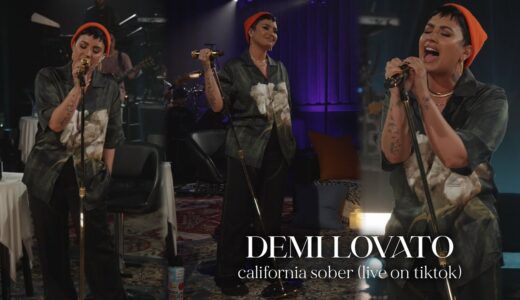 Demi Lovato – California Sober (Live on TikTok)