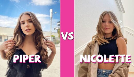 Piper Rockelle Vs Nicolette Durazzo TikTok Dance Battle