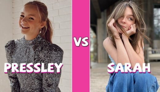 Pressley Hosbach Vs Sarah Dorothy Little TikTok Dance Battle