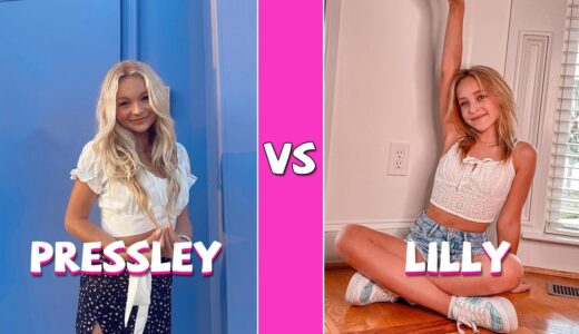 Pressley Hosbach Vs Lilly Ketchman TikTok Dances Compilation 2021