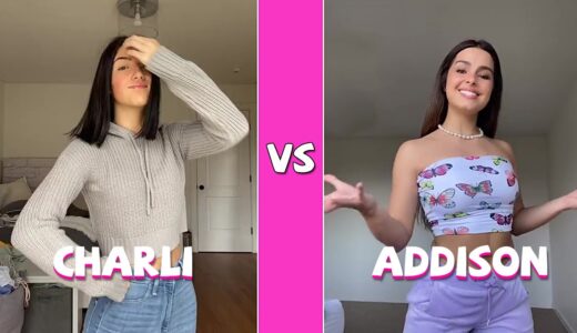 Charli D’amelio Vs  Addison Rae TikTok Dances Compilation (Rewind 2020) Part 2