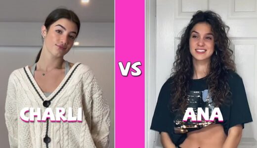 Charli D’amelio Vs Ana Sobonja TikTok Dances Compilation