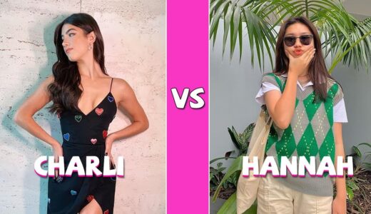 Charli D’amelio Vs Hannah Balanay TikTok Dances Compilation