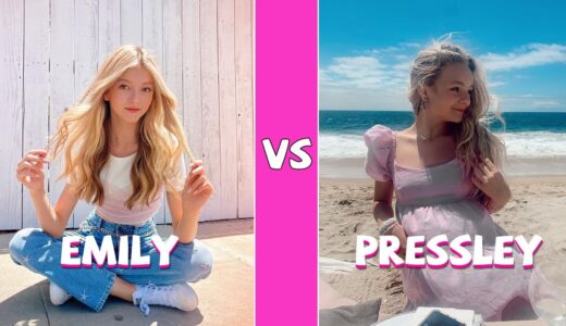 Emily Dobson Vs Pressley Hosbach Dance Battle (TikTok Compilation)