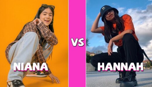 Niana Guerrero Vs Hannah Balanay TikTok Dances Compilation