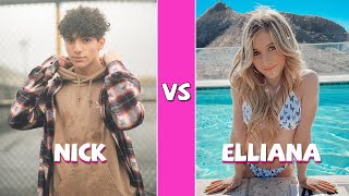 Nick Bencivengo Vs Elliana Walmsley TIKTOK Dance Battle