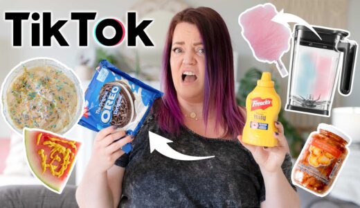 Testing TikTok Food Trends to see if they’re Actually FIRE!