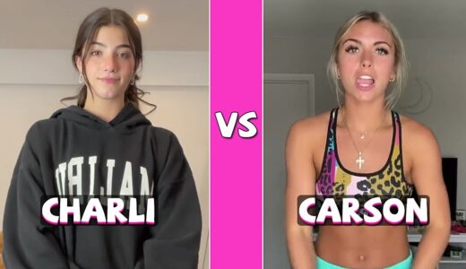 TikTok Dance Battle – Charli D’amelio Vs Carson Roney