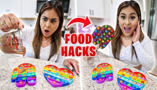 We TASTED Viral TikTok Food Hacks **HUGE CHOCOLATE POP IT**