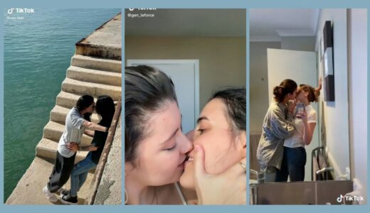 lesbian/bi (wlw) tiktok compilation 'cause you love her