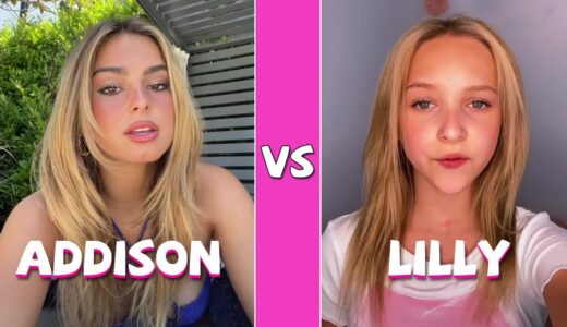 Addison Rae Vs Lilly Ketchman TikTok Dance Compilation