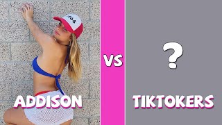 Addison Rae Vs TikTokers (TikTok Dance Battle July 2021)