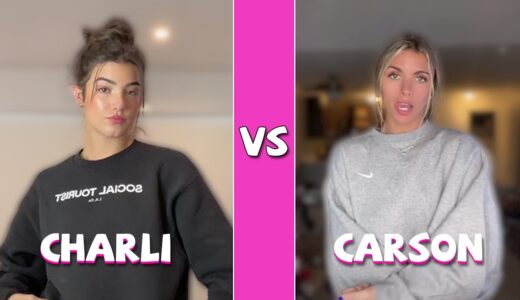 Charli D’amelio Vs Carson Roney TikTok