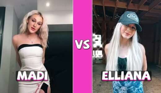 Madi Monroe Vs Elliana Walmsley | TikTok Dance Compilation