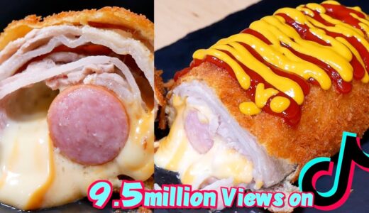 【TikTok】 Deep-fried Meat Rolled Sausage 【9.5M views】#Shorts