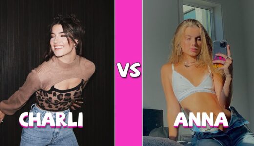 Charli D’amelio Vs Anna Shumate TikTok Compilation