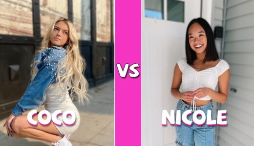 Coco Quinn Vs Nicole Laeno TikTok Dances Compilation