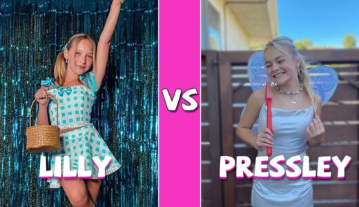 Lilly Ketchman Vs Pressley Hosbach TikTok Dances Compilation (October 2021)