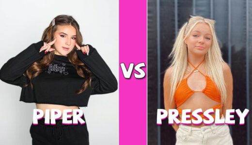 Piper Rockelle Vs Pressley Hosbach TikTok Dances Compilation