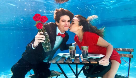 UNDERWATER DATE WITH MY CRUSH!!