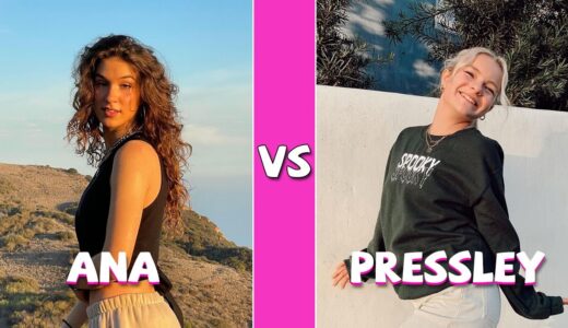 Ana Sobonja Vs Pressley Hosbach TikTok Dances Compilation