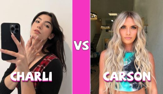 Charli D’amelio Vs Carson Roney TikTok Dances Compilation