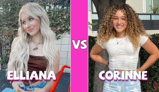 Elliana Walmsley Vs Corinne Joy TikTok Dance Compilation