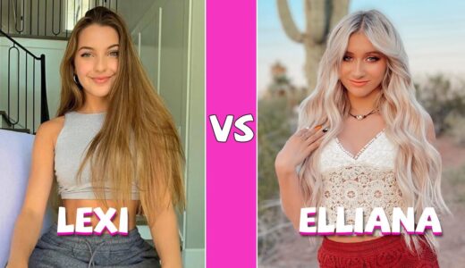 Lexi Rivera Vs Elliana Walmsley TikTok Dances Compilation