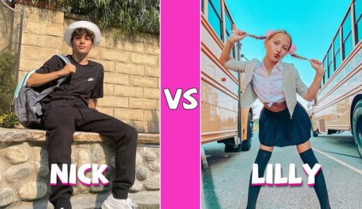 Nick Bencivengo Vs Lilly Ketchman TikTok Dance Compilation