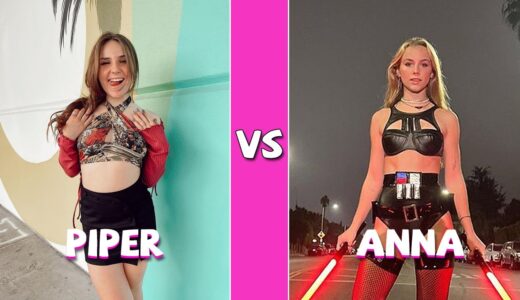 Piper Rockelle Vs Anna Shumate TikTok Dances Compilation