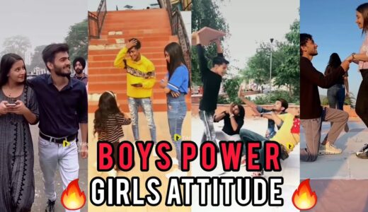 👹Girls Vs Boys Attitude Tiktok video 👹Best 😈Attitude Trending video 😈