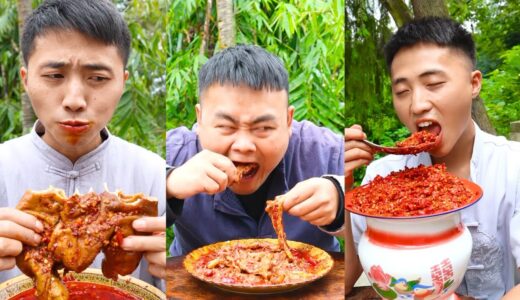 Eating Chili and Funny Pranks Compilation || Funny Mukbang || TikTok Video - Songsong and Ermao