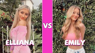 Elliana Walmsley Vs Emily Dobson TikTok Dance Battle 2021