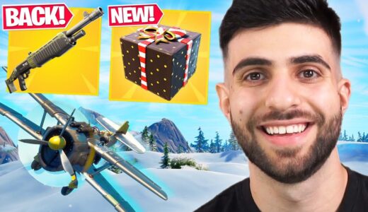 Fortnite's WINTER UPDATE is HERE! (Pumps Unvaulted, Planes and MORE!)