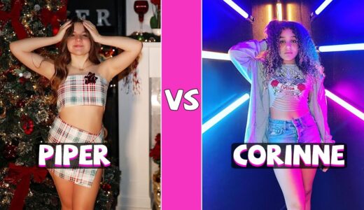 Piper Rockelle Vs Corinne Joy TikTok Dance Battle 2021