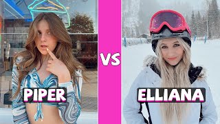 Piper Rockelle Vs Elliana Walmsley TikTok Dance Battle 2021