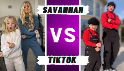 Savannah LaBrant VS TikTokers (TikTok Dance Battle)