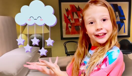 Nastya goes to Los Angeles and the hotel room tour. Story for kids