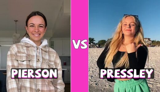 Pierson Wodzynski Vs Pressley Hosbach TikTok Dances Compilation