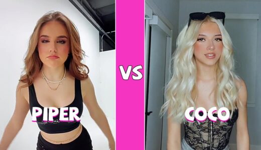 Piper Rockelle Vs Coco Quinn (TikTok Dances Compilation January 2022)