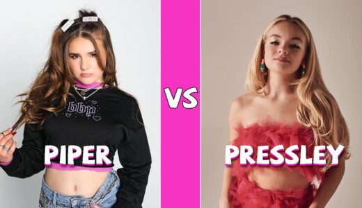 Piper Rockelle Vs Pressley Hosbach TikTok Dances Compilation (January 2022)