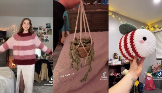 TIKTOK CROCHET COMPILATION #24🧶✂️