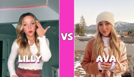 Lilly Ketchman Vs Ava Kolker TikTok Dances Compilation